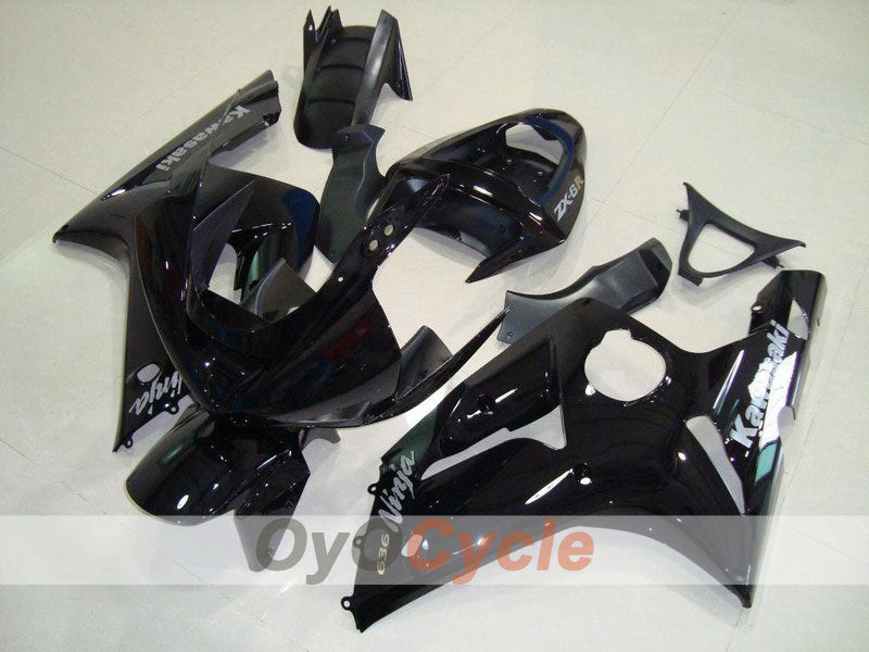 Kit carena a iniezione per NINJA ZX-6R 03-04 - Nero - Stile di fabbrica #OYO87901782 Immagine principale del prodotto
