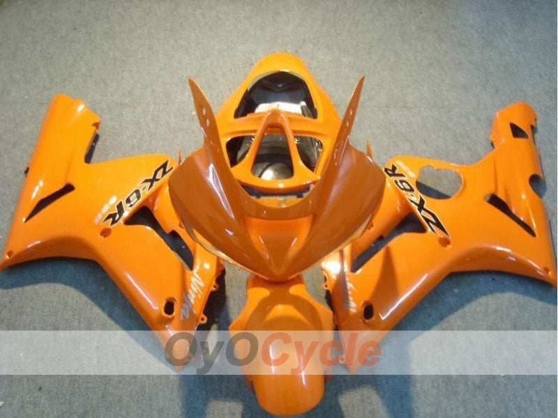 Carenatura a iniezione per 03-04 NINJA ZX-6R - Arancione - Stile Originale #OYO87901787 Immagine principale del prodotto