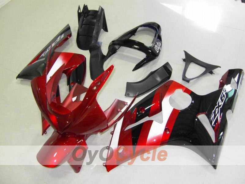 Kit carenatura a iniezione per NINJA ZX-6R 03-04 - Rosso, Nero - Stile fabbrica #OYO87901789 Immagine principale del prodotto