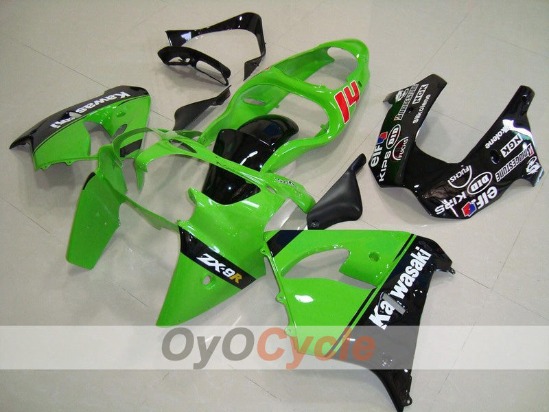 Carena completa per NINJA ZX-9R 00-01 - Verde, Nero - Nakano #OYO87903038 Immagine principale del prodotto
