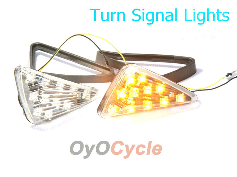 Lente LED indicatore di direzione per Honda 2000-2001 CBR900RR 929 #OYO87903844